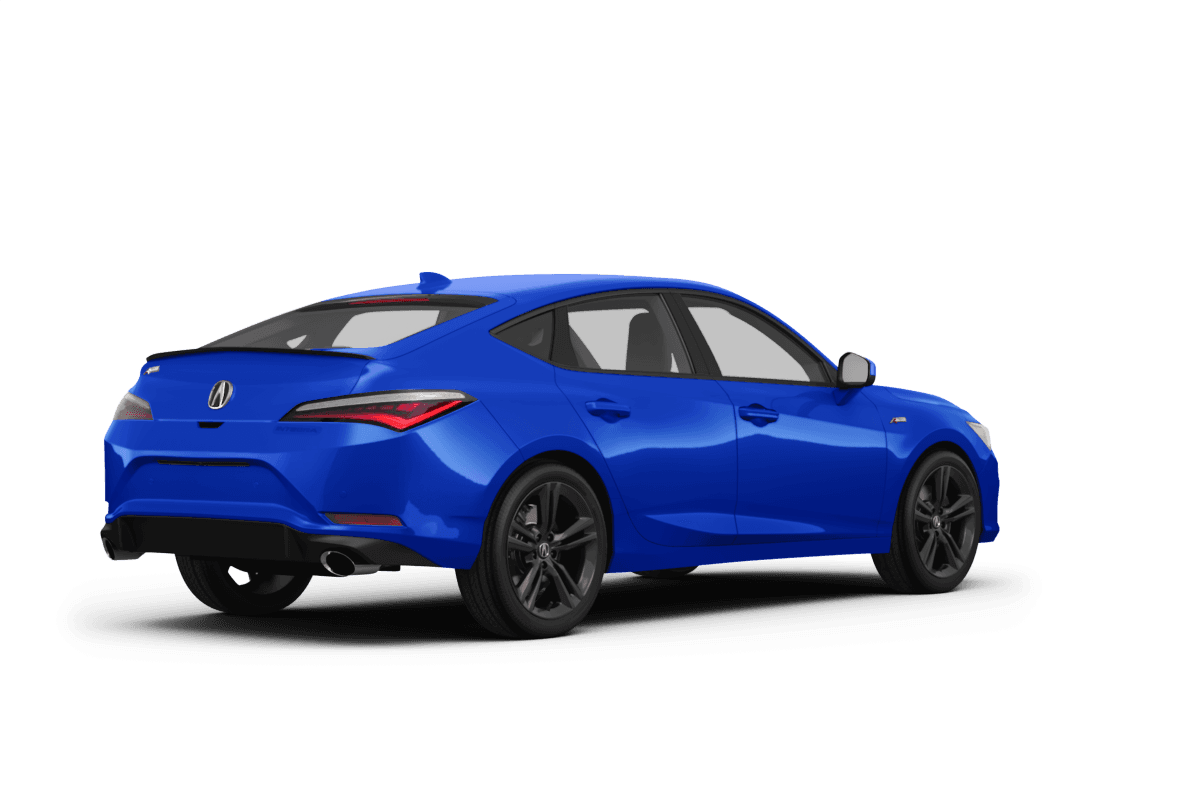 Acura Integra - Back view Acura Integra - Back view